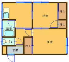 物件の間取り画像