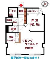 物件の間取り画像