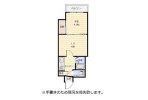 北海道札幌市白石区川下二条4丁目(マンション)の賃貸物件の間取り