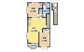 物件の間取り画像