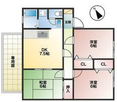 物件の間取り画像