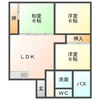 センタービル飯塚の間取り