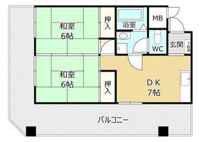 物件の間取り画像