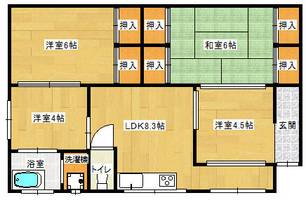 物件の間取り画像