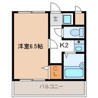 京都府乙訓郡大山崎町字大山崎(マンション)の賃貸物件の間取り