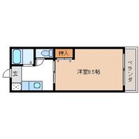 京都府乙訓郡大山崎町字大山崎(マンション)の賃貸物件の間取り