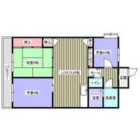 スカイコーポホウシュウエイト小倉南の間取り