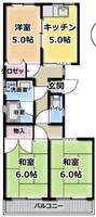 物件の間取り画像