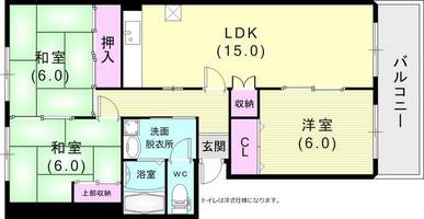 物件の間取り画像