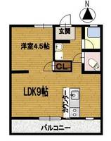 物件の間取り画像