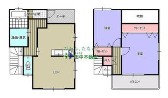 物件の間取り画像