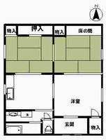 常冨コーポ1Fの外観