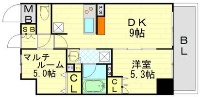 物件の間取り画像