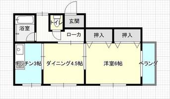 コーポ飛形の間取り