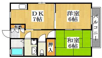 物件の間取り画像