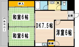 物件の間取り画像