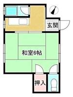 大西文化102の間取り