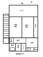 兵藤借家2の間取り