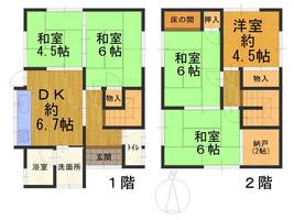 物件の間取り画像