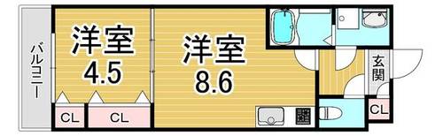 物件の間取り画像