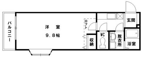 物件の間取り画像