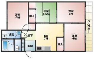 物件の間取り画像