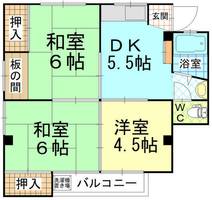 物件の間取り画像