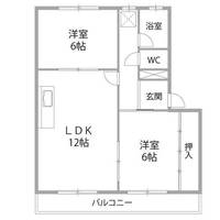 物件の間取り画像