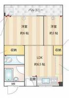 物件の間取り画像