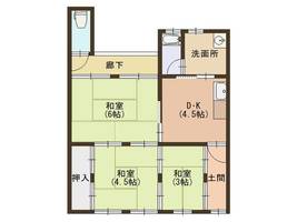 物件の間取り画像