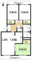 物件の間取り画像