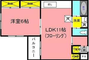 物件の間取り画像