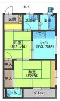 物件の間取り画像