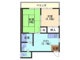 物件の間取り画像