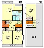 物件の間取り画像