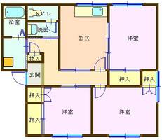 物件の間取り画像