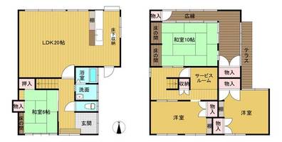 物件の間取り画像