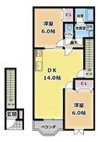 物件の間取り画像