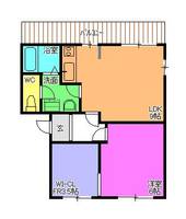 タウニィ尾上の間取り