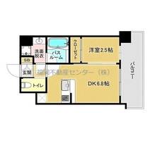 福岡県福岡市東区馬出5丁目(マンション)の賃貸物件の間取り