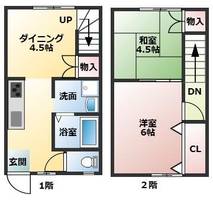 コーポ エミⅡ2の間取り