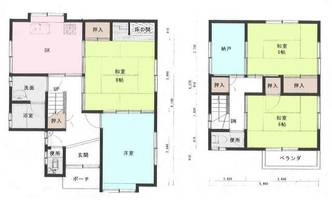 兵庫県加古川市野口町良野(一戸建)の賃貸物件の間取り