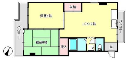 物件の間取り画像