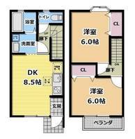 物件の間取り画像