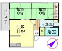 物件の間取り画像