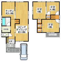 物件の間取り画像