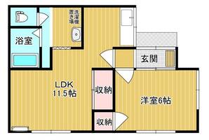 物件の間取り画像