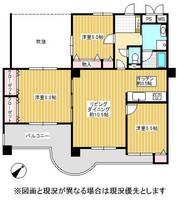 愛知県春日井市弥生町2丁目(マンション)の賃貸物件の間取り