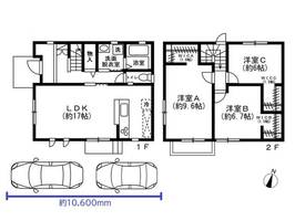 兵庫県芦屋市三条町(一戸建)の賃貸物件の間取り