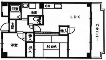 物件の間取り画像